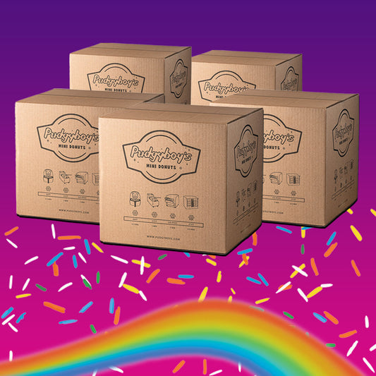 5 x Mini Donut Case (400 pcs)