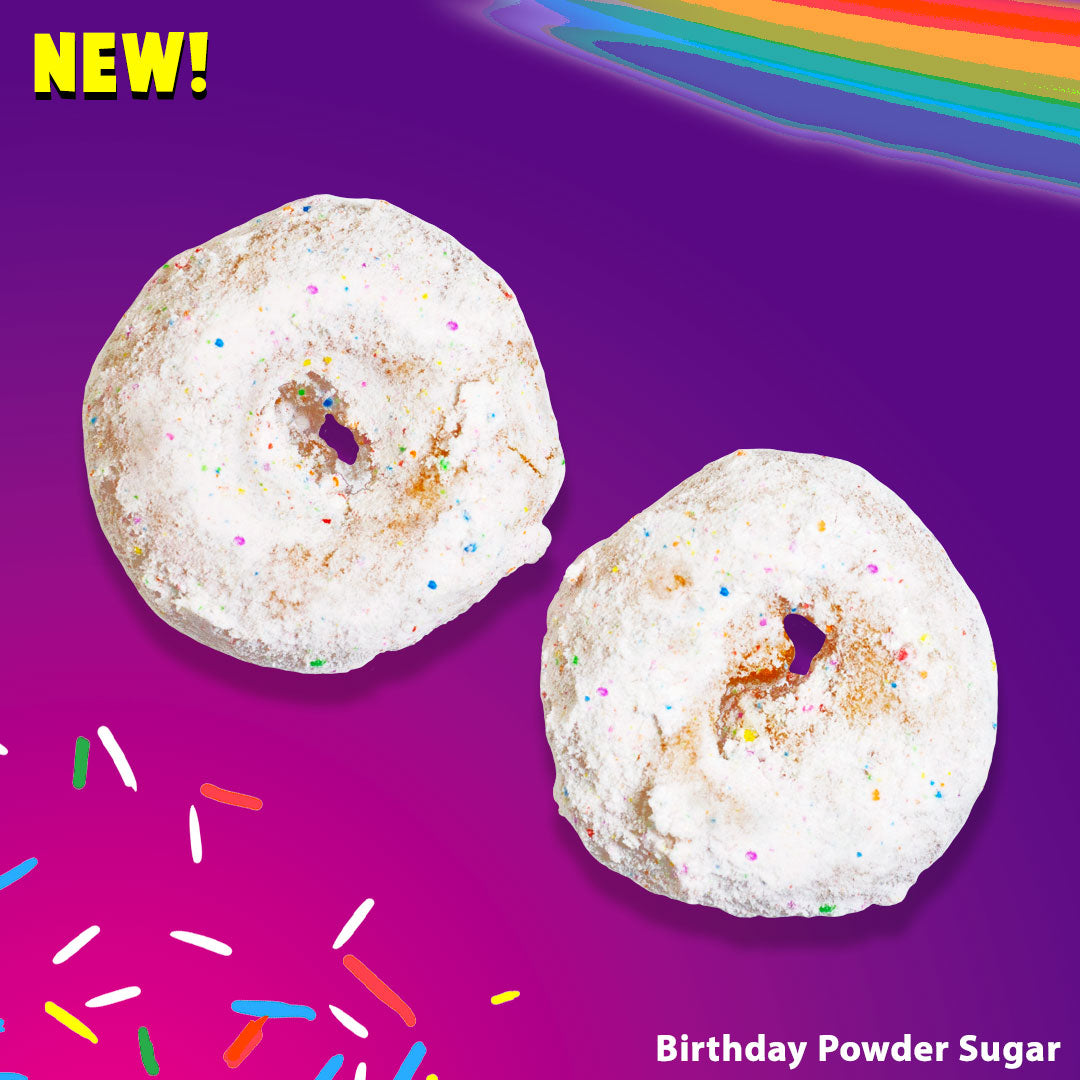 Birthday Powder Sugar Topping Case