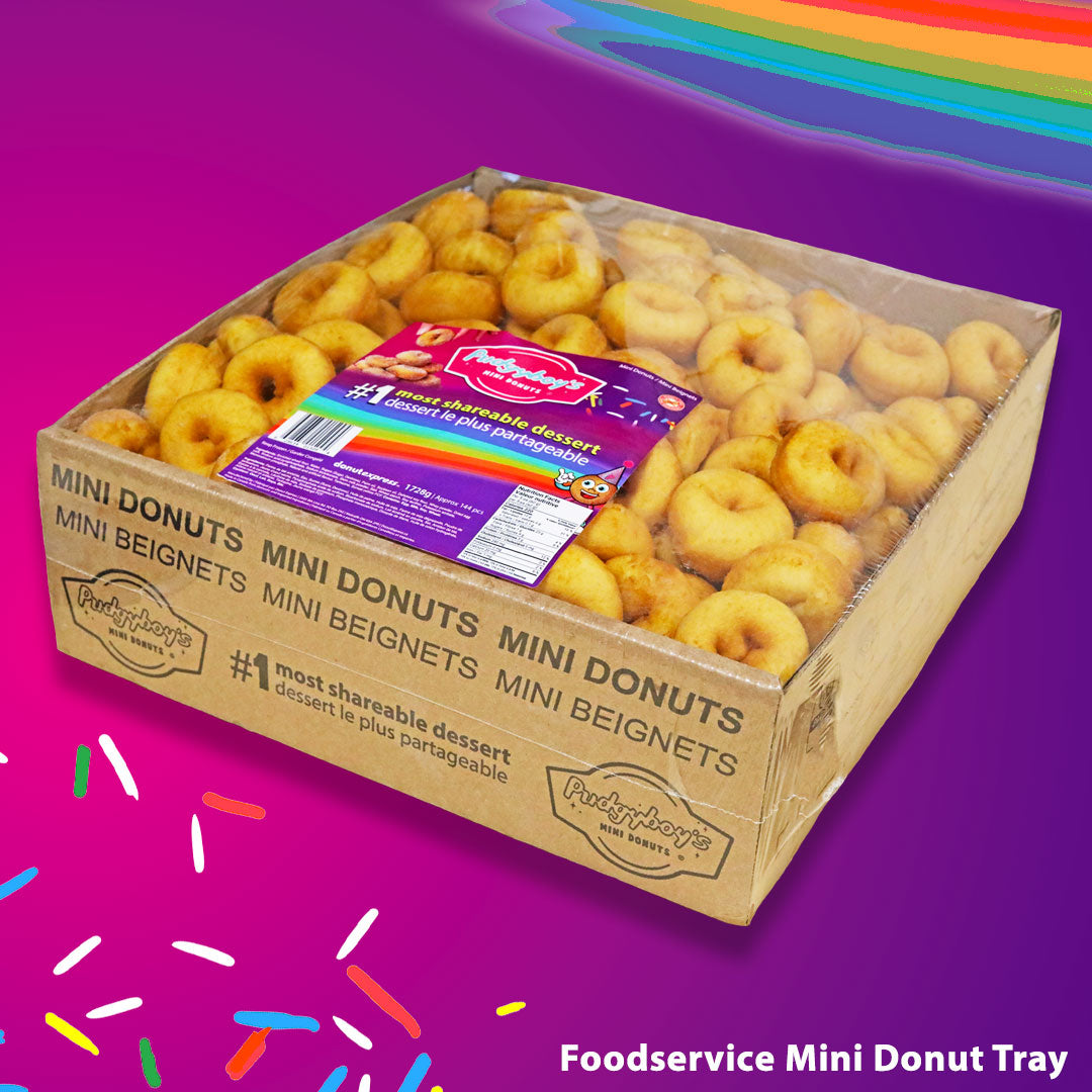 mini donut tray