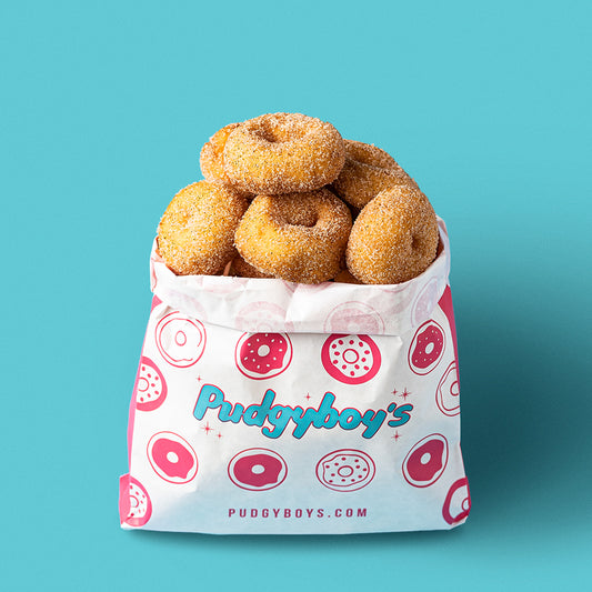 Branded Pudgyboy's Mini Donut Bags (500)