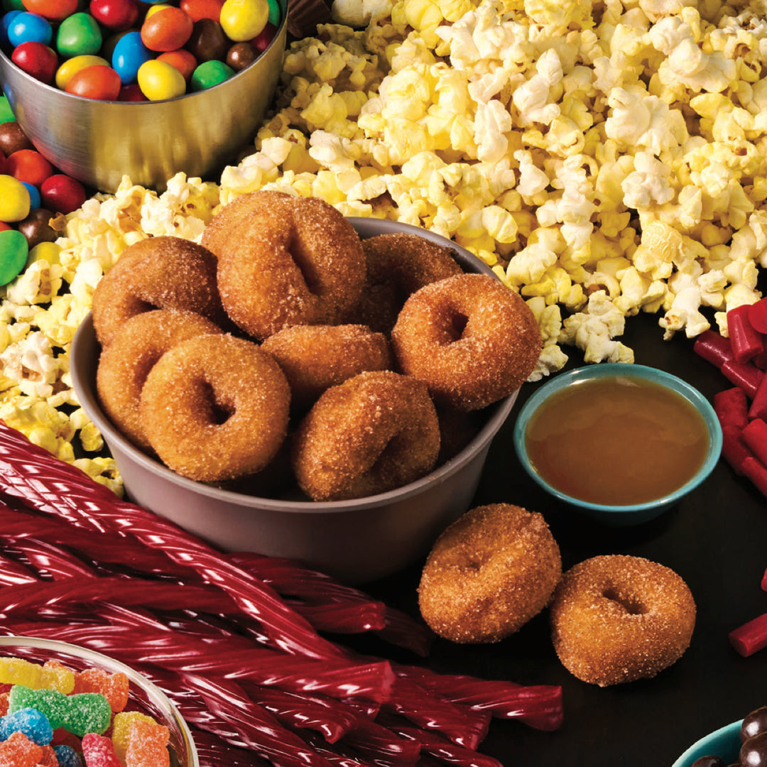 Goodyman Cinnamon Sugar Mini Donut Kit 24-Pack | Pudgyboy's – Pudgyboy's Mini Donuts