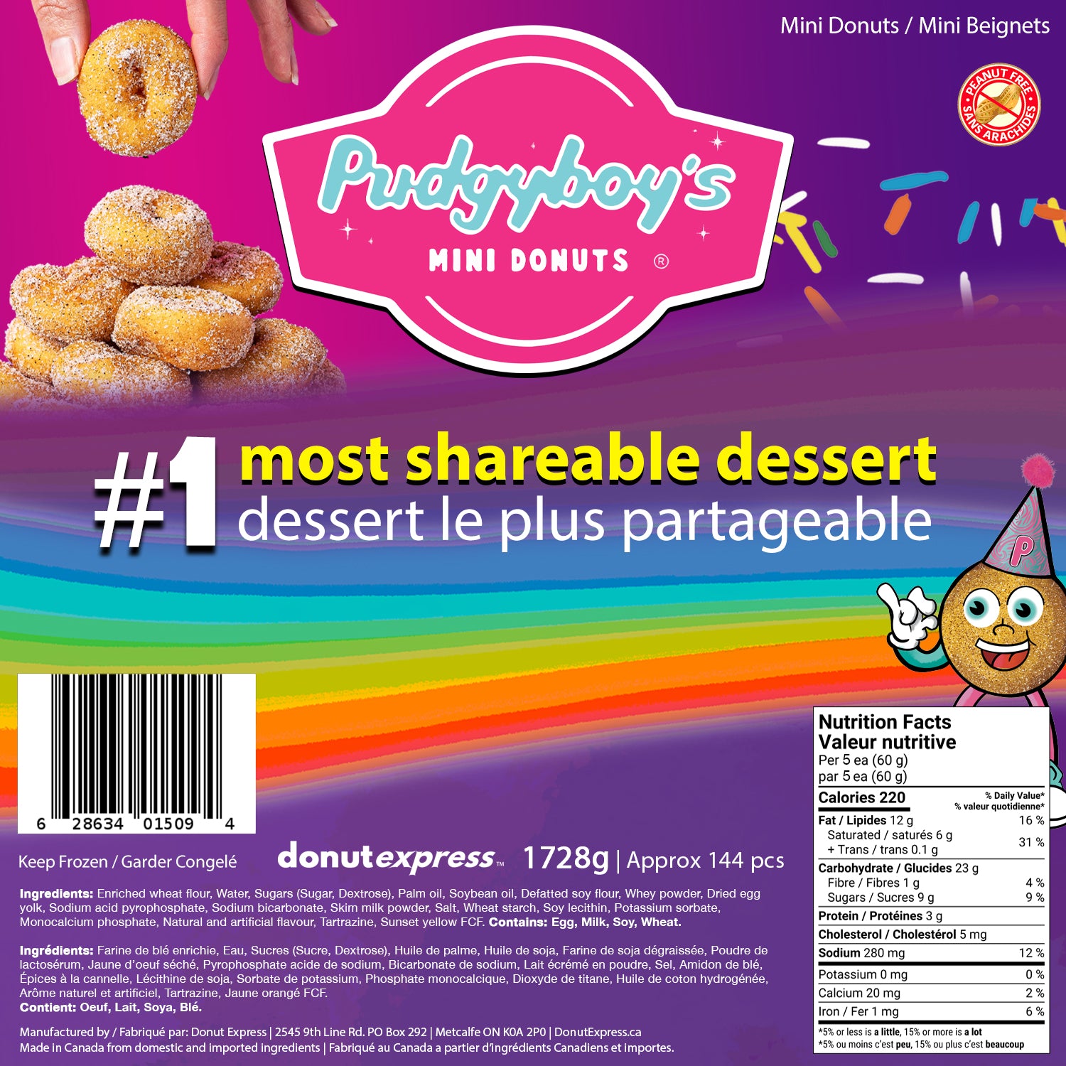 Goodyman Mini Donut Assortment – Pudgyboy's Mini Donuts