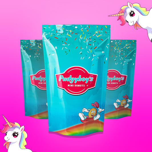 Unicorn Pink Vanilla Sugar Topping