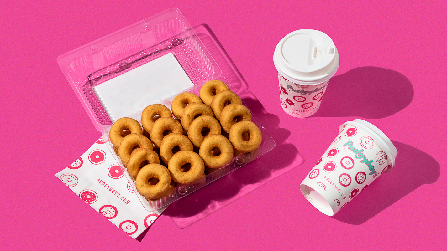Order Now Pudgyboy's Mini Donuts