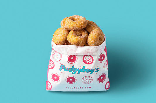 Branded Pudgyboy's Mini Donut Bags